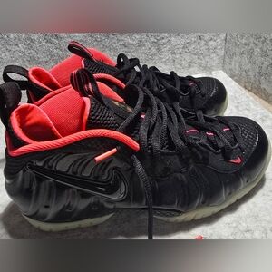 Nike Air Foamposite “Yeezy” Mens Size 9.5 Pro Prm 616750-001 Black Solar Red OG